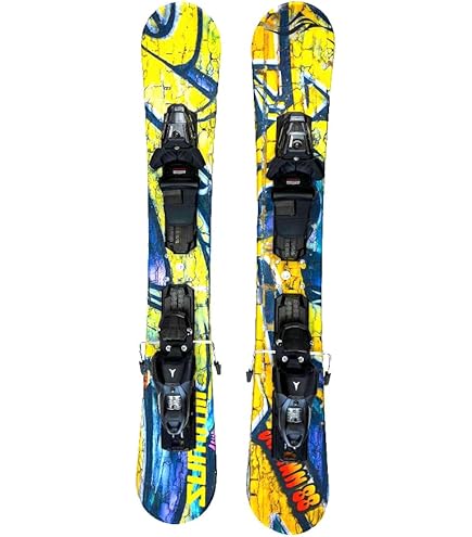 Sumimt Bamboo Pro 110 cm Skiboards Skiblades Adult Short skis with